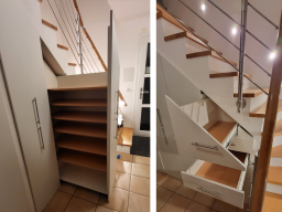 Meuble sous escalier